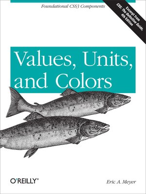 cover image of Values, Units, and Colors